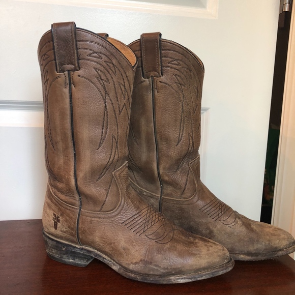 Frye Shoes - Womens Billy Pull On Western Frye Boots